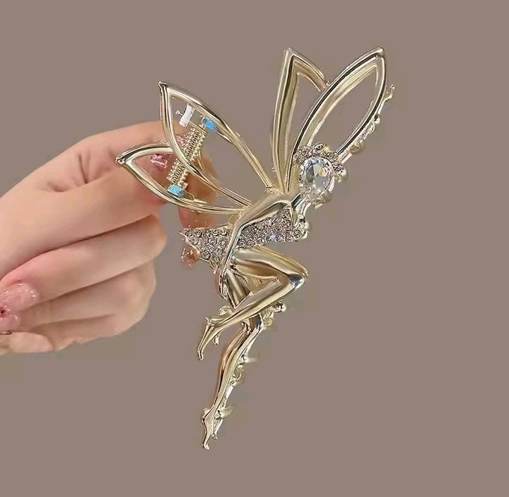 Trendy Gold Fairy Hair Claw