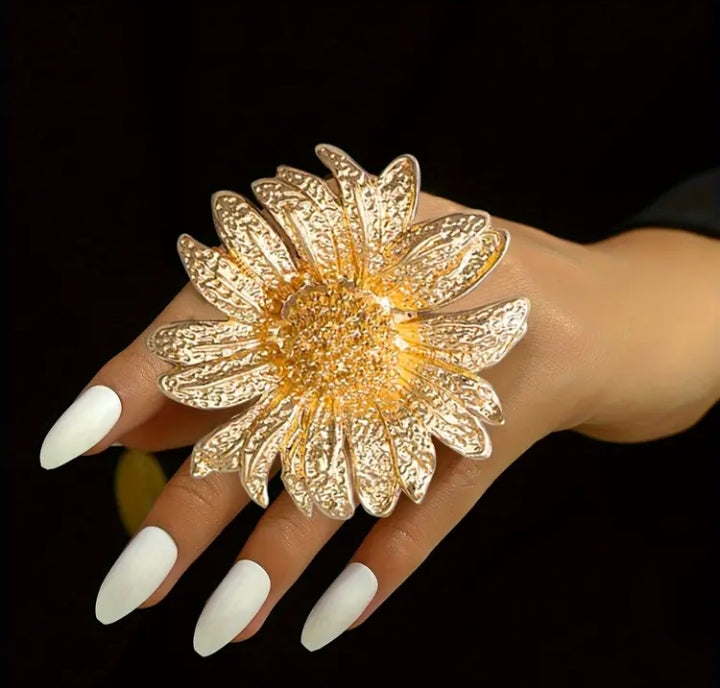 Big Sunflower Ring