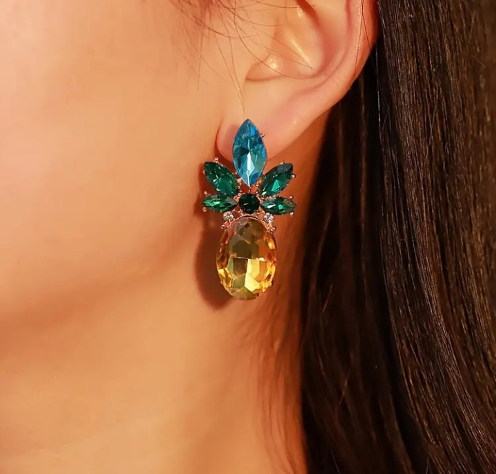 Funky Pineapple Studs