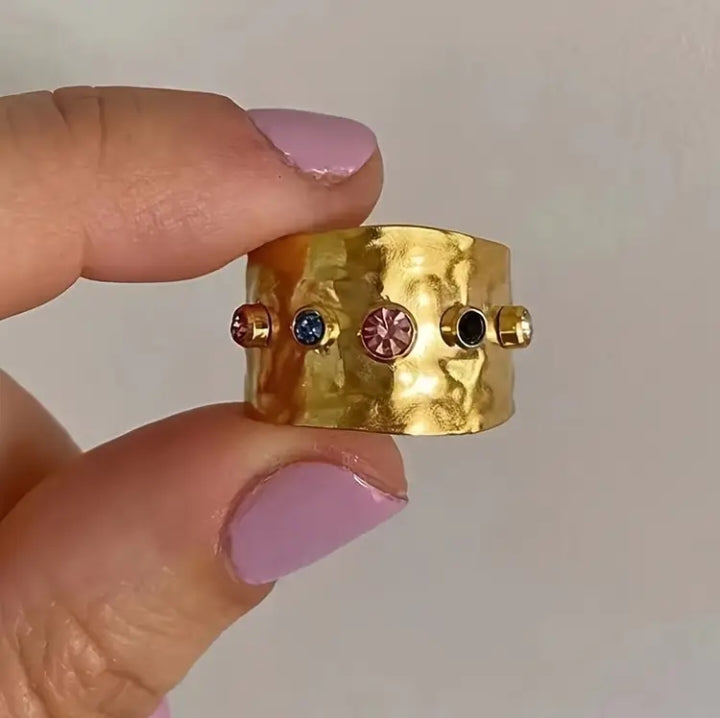 Luxury Gold Plated Ring