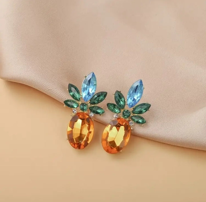 Funky Pineapple Studs
