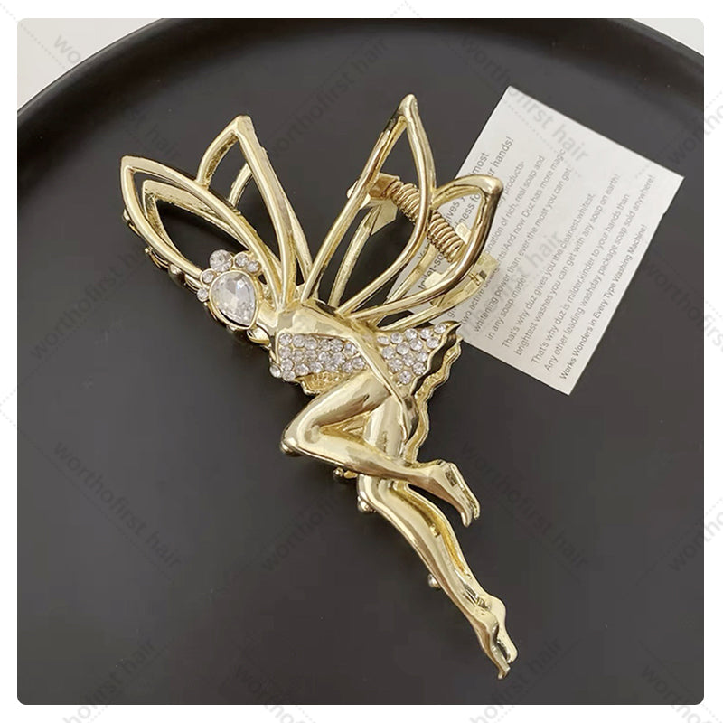 Trendy Gold Fairy Hair Claw