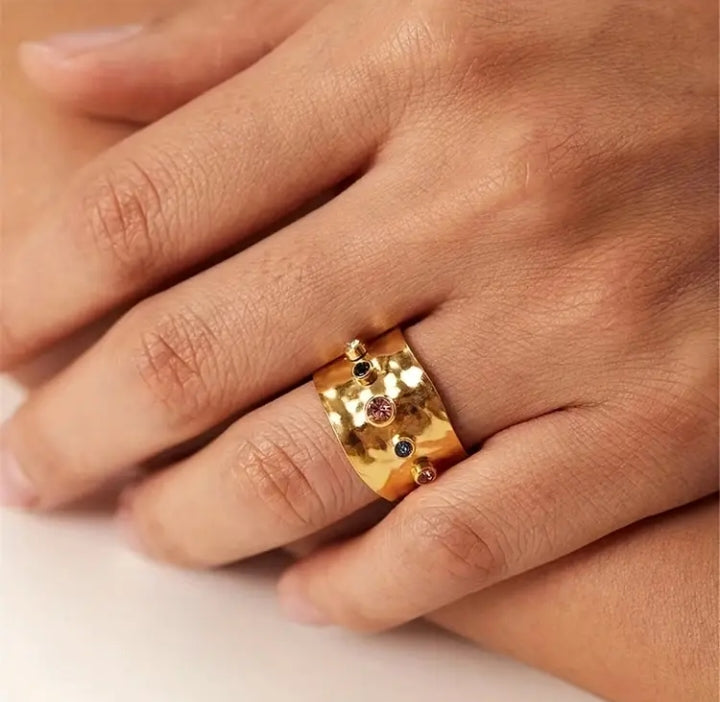 Luxury Gold Plated Ring