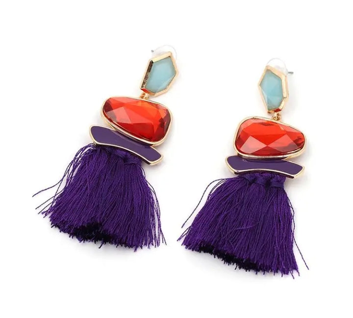 Trendy Tassel Earrings