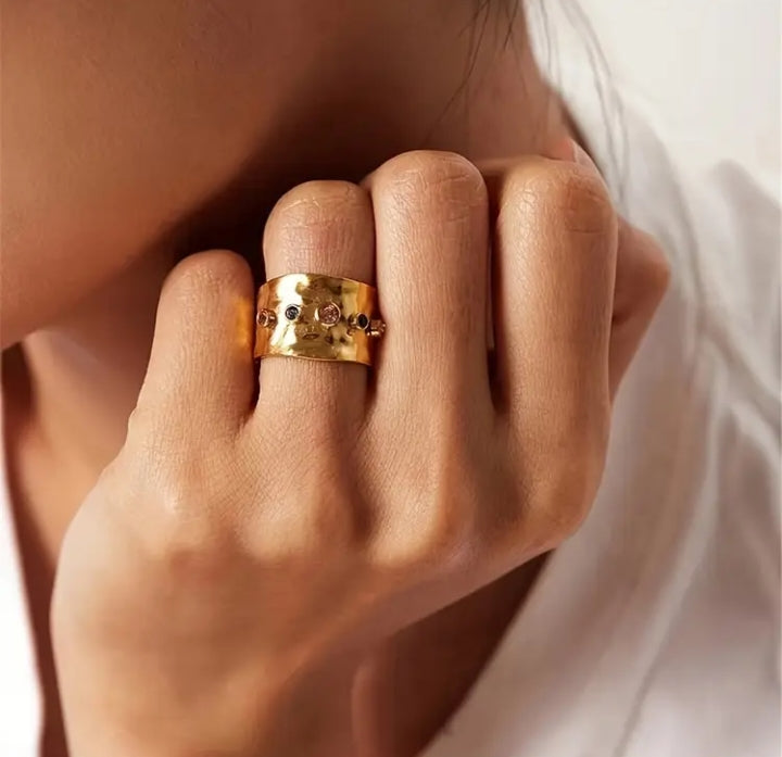 Luxury Gold Plated Ring