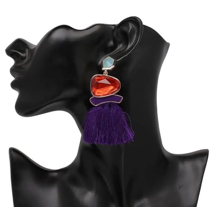Trendy Tassel Earrings