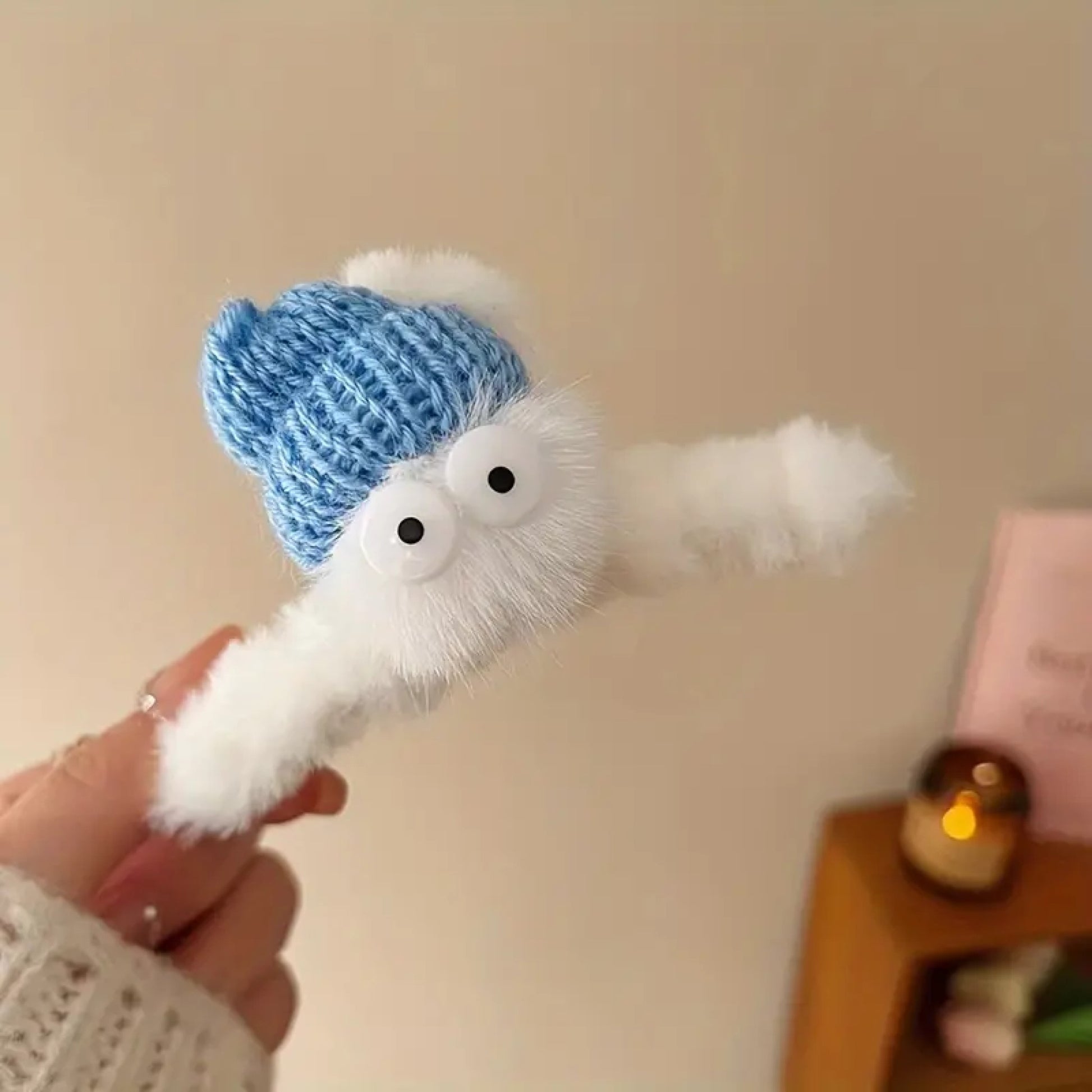 Cute Hair Hug Plush Hair Claw